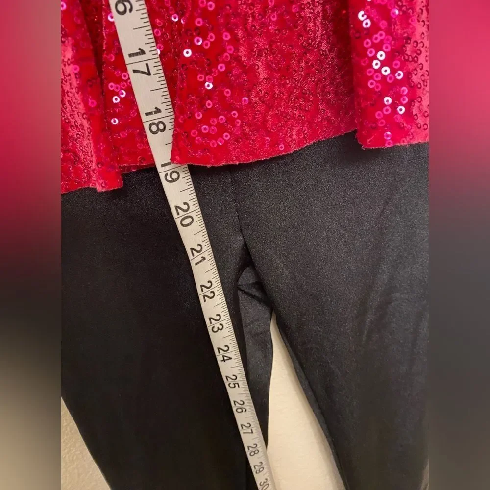 WEISSMAN Dance Costume unitard jumpsuit pink We're Not Gonna Take It 17044 LC